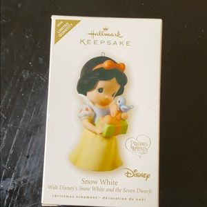 Snow White precious moments Christmas ornament